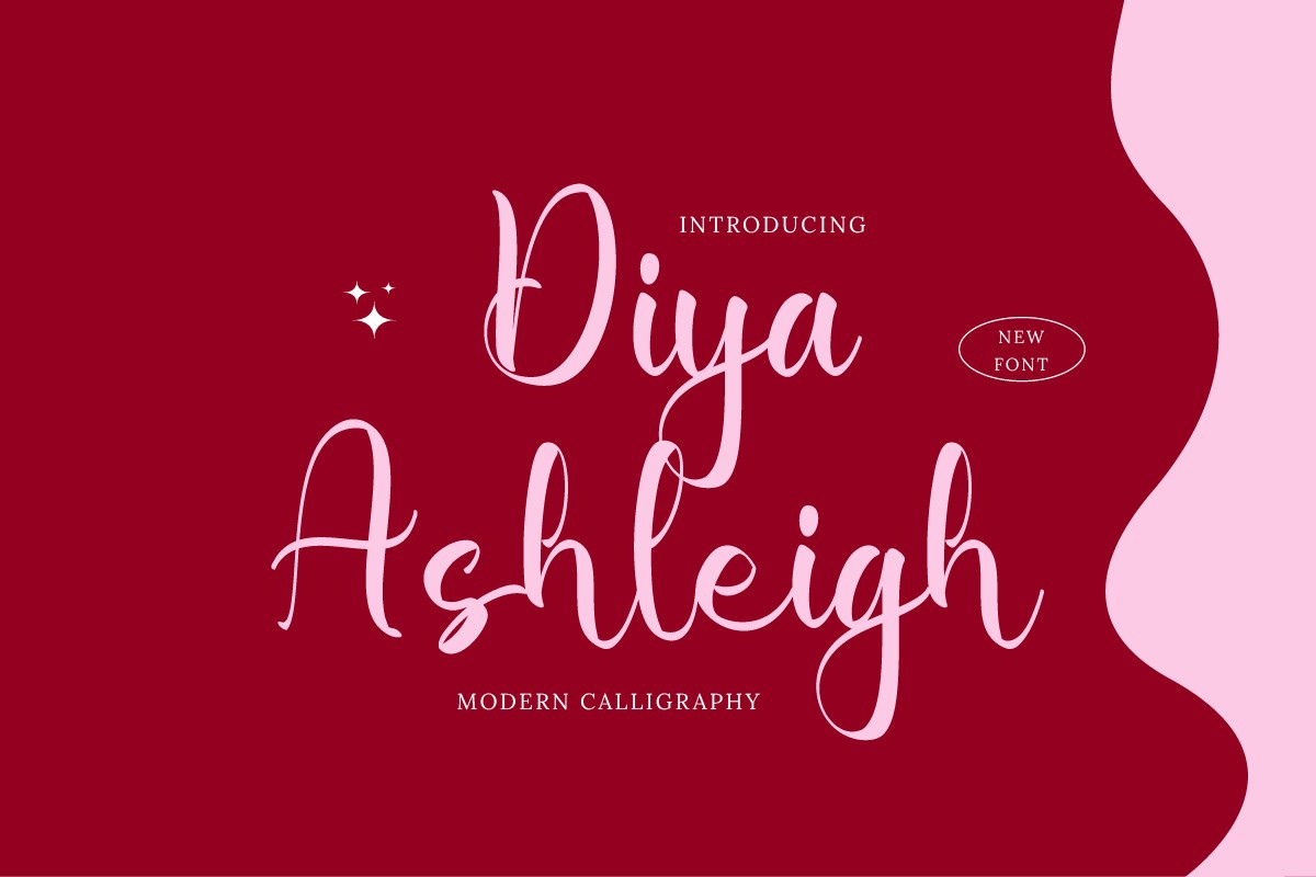 Font Diya Ashleigh