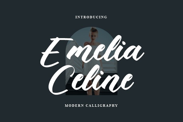 Font Emelia Celine