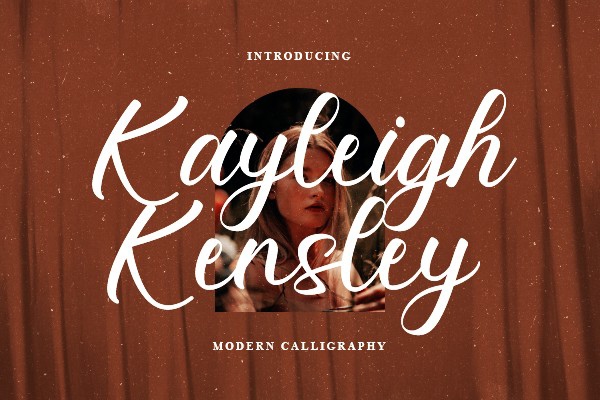 Font Kayleigh Kensley