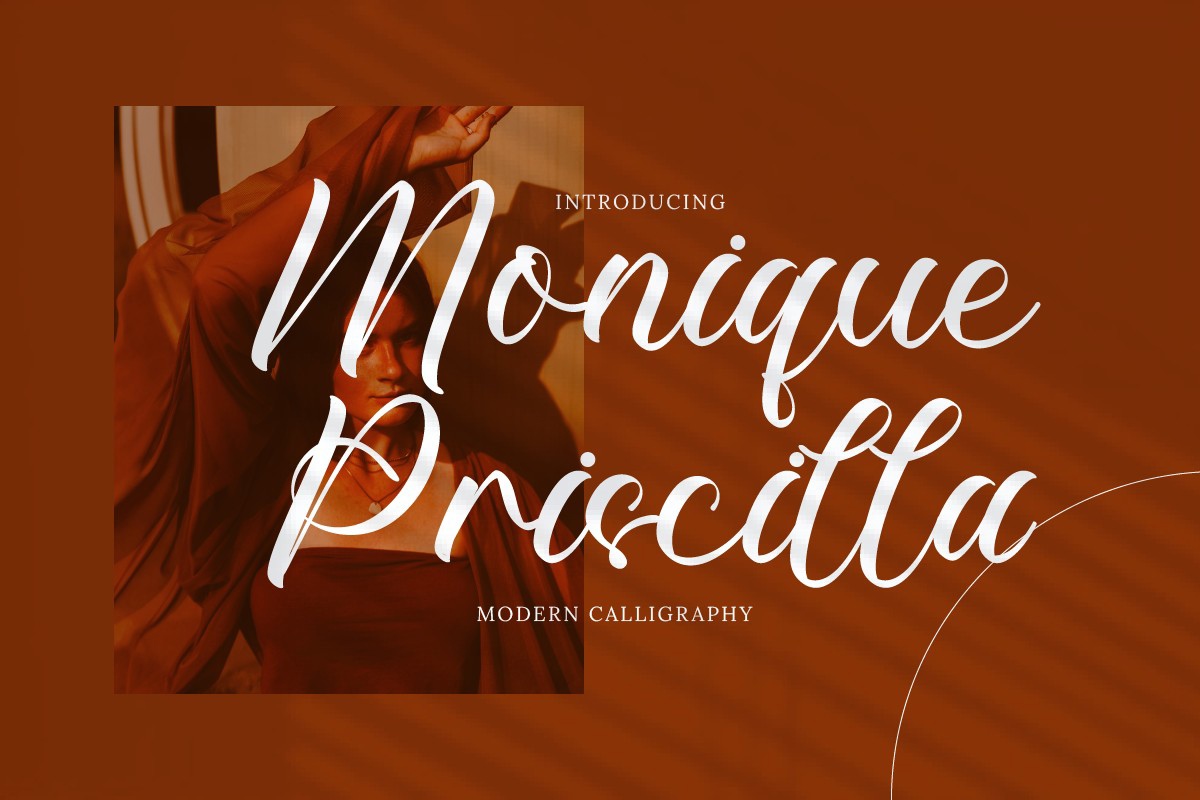 Font Monique Priscilla