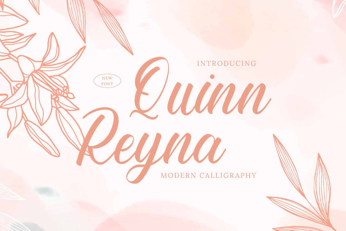 Font Quinn Reyna