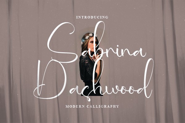 Font Sabrina Dashwood