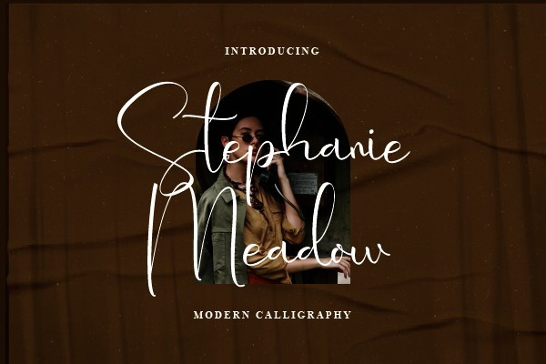 Font Stephanie Meadow