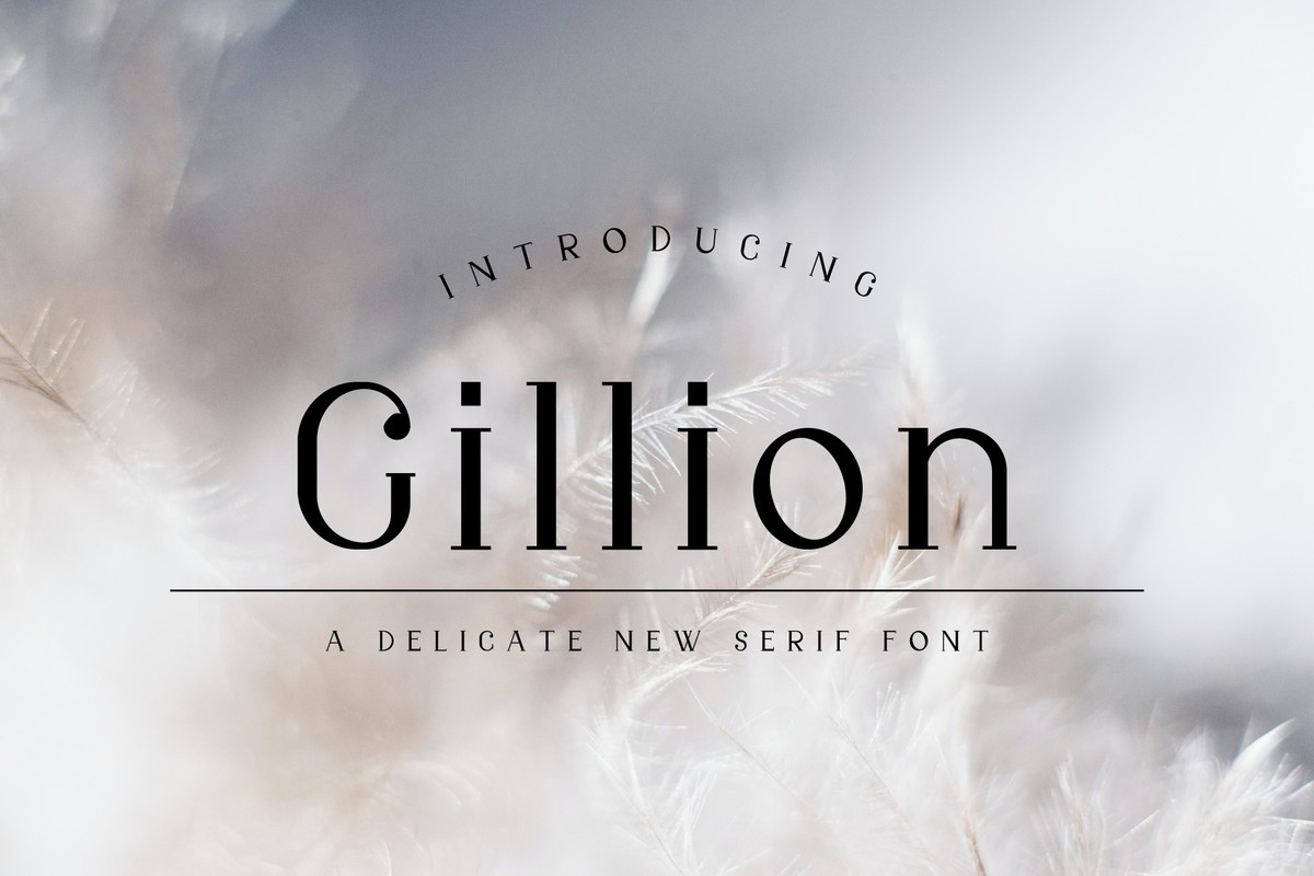 Font Gillion