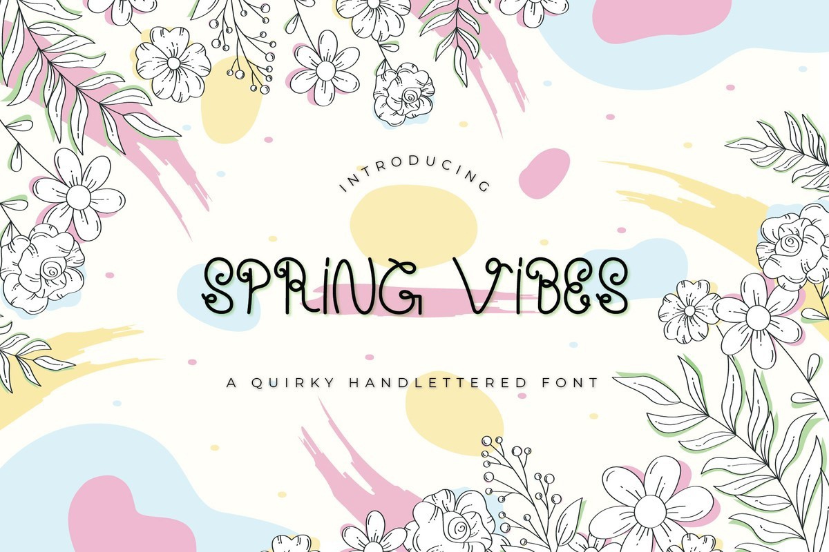 Font Spring Vibes