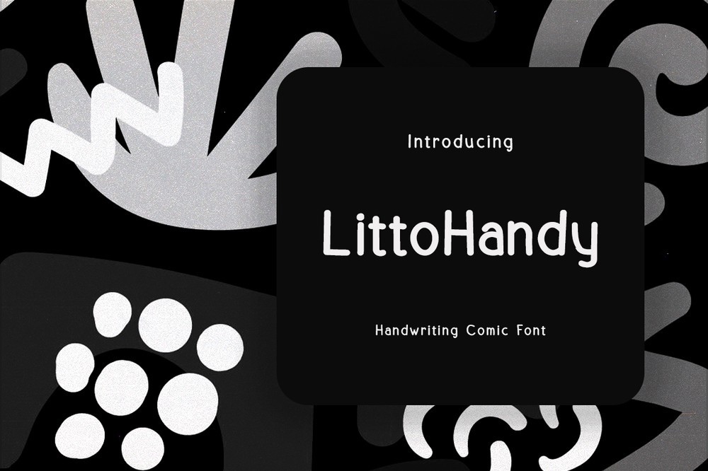 Font CF Littohandy