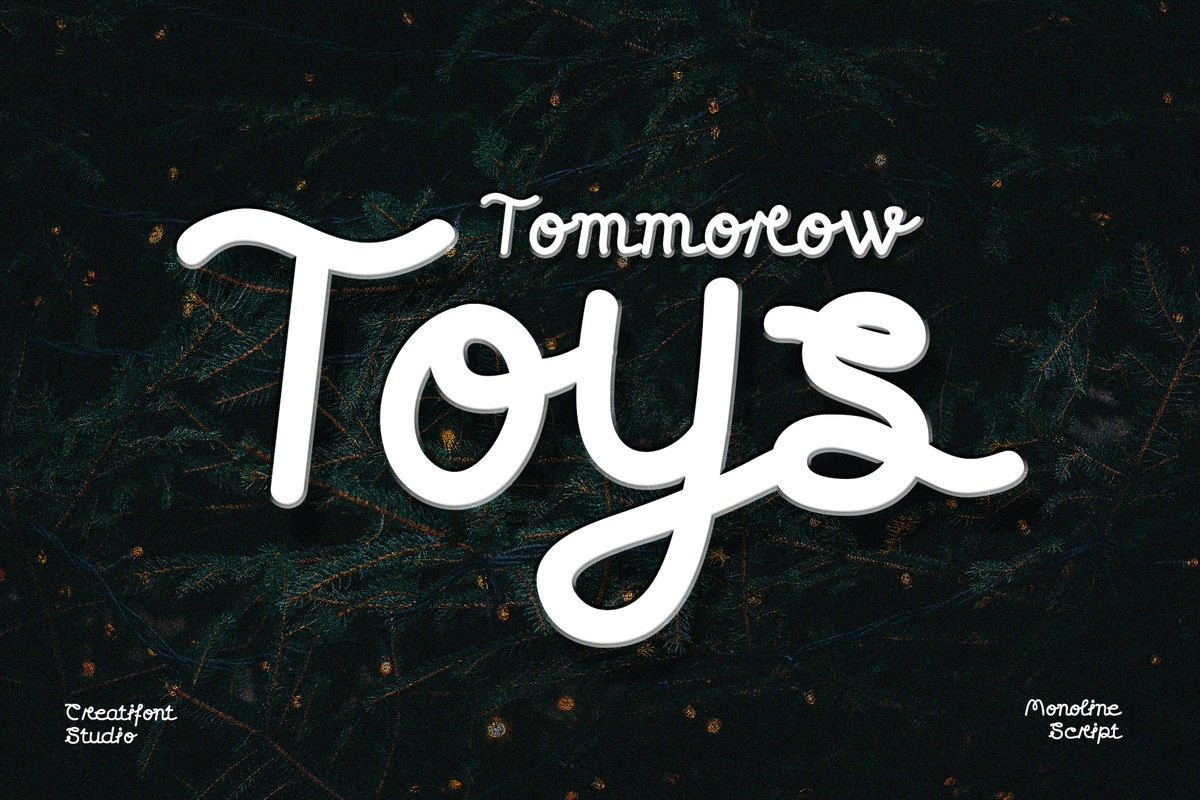 Font CF Tomorrow Toys