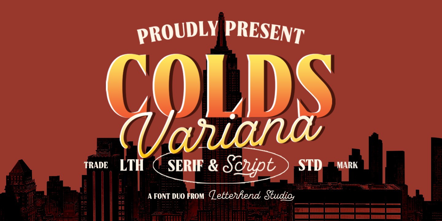 Font Cold Variana