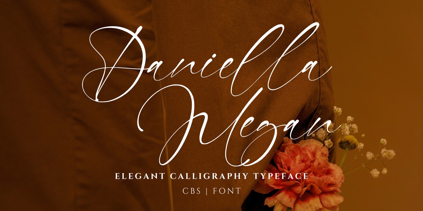 Font Daniella Megan