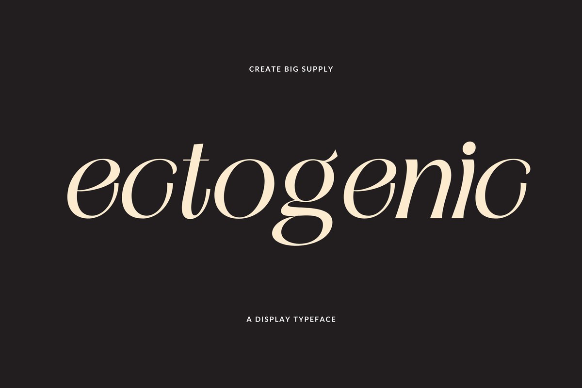 Font Ectogenic