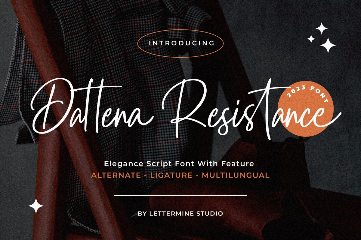 Font Dattena Resistance