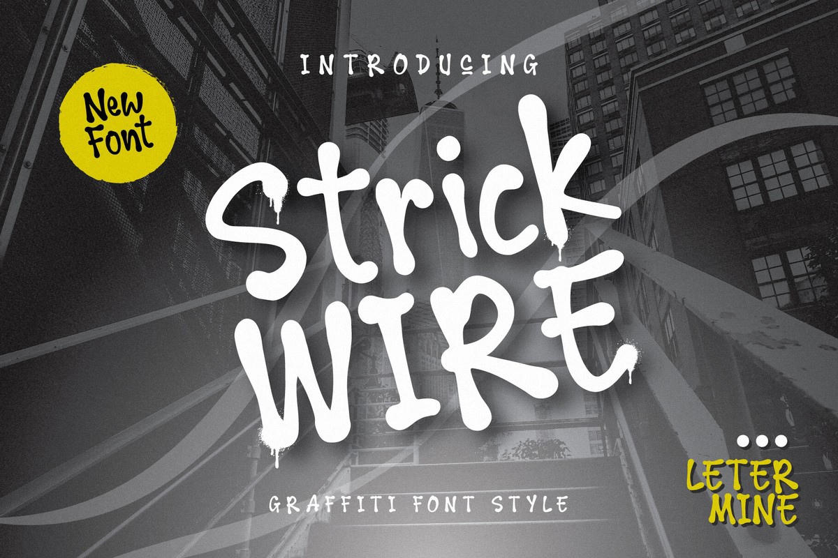 Font Strick Wire