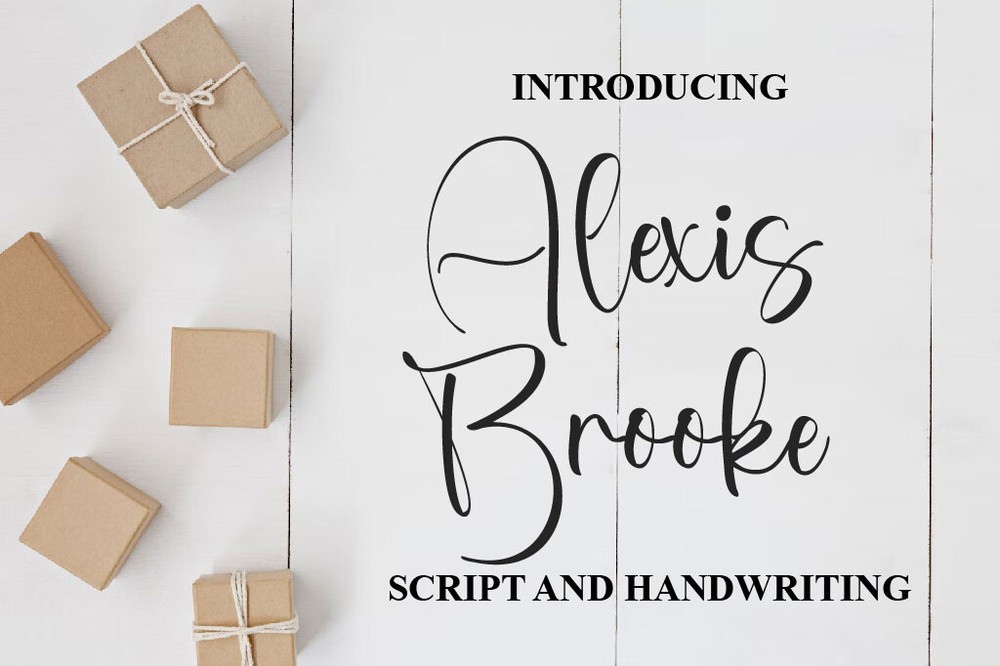 Font Alexis Brooke