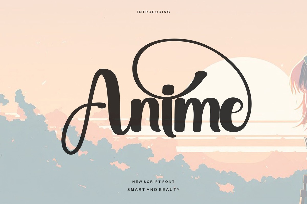 Font Anime