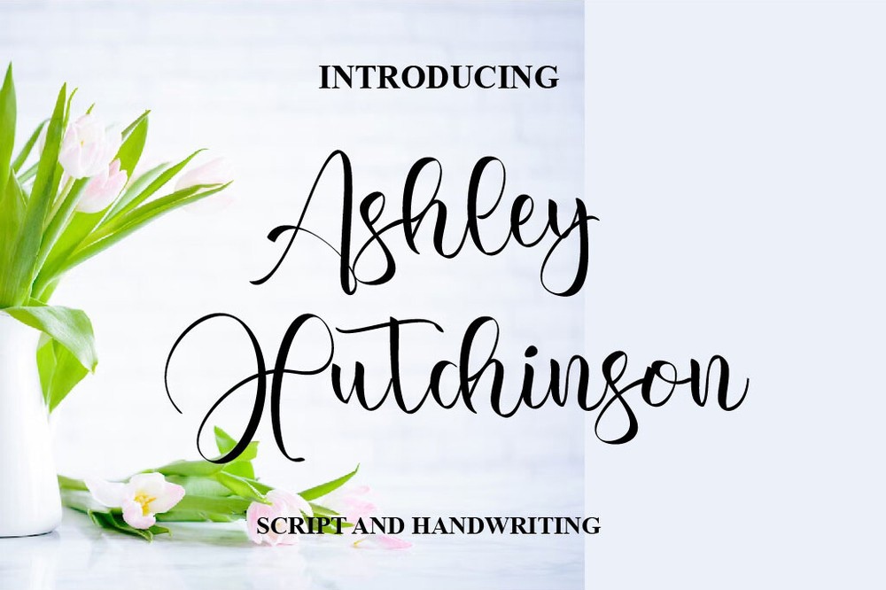 Font Ashley Hutchinson