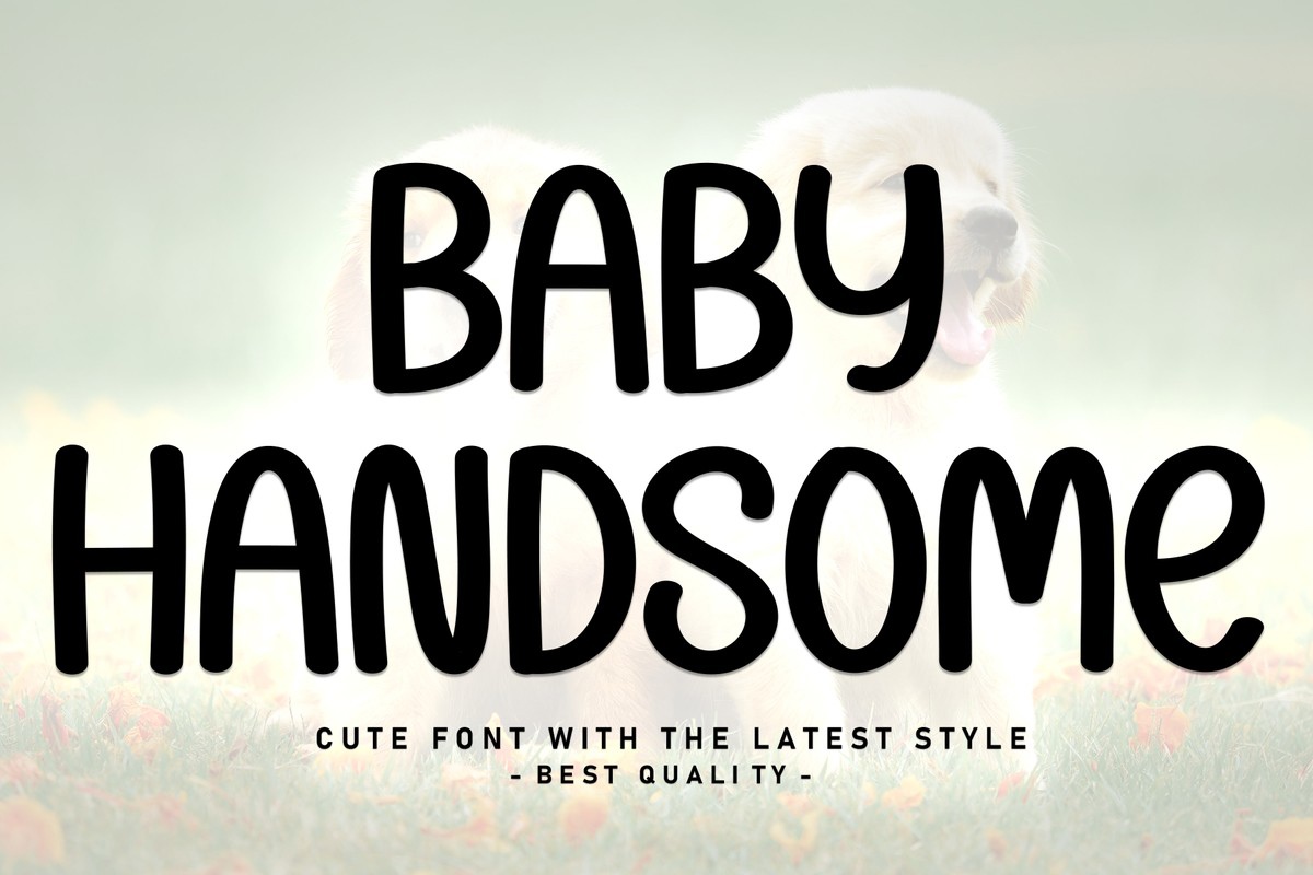 Font Baby Handsome