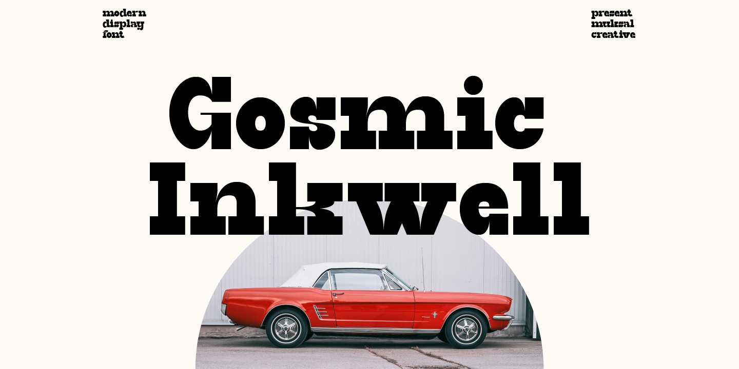 Font Gosmic Inkwill