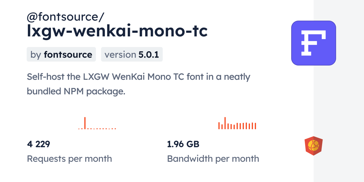 LXGW WenKai Mono TC