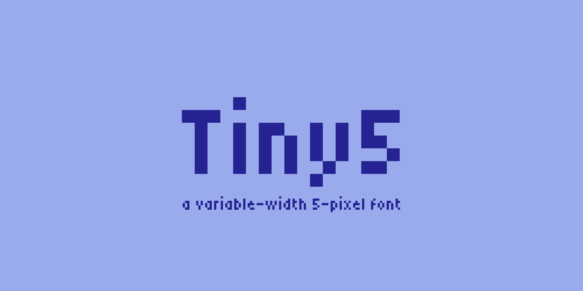 Font Tiny5