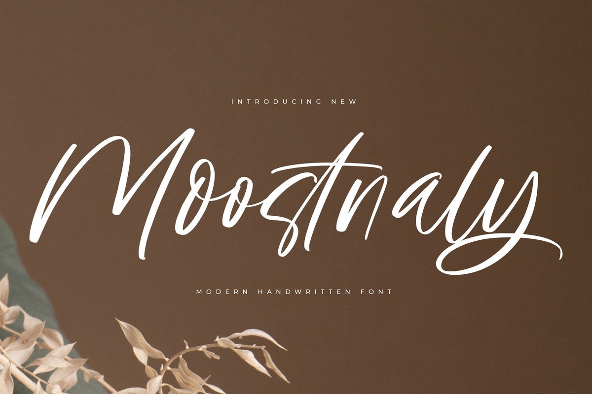 Font Moostnaly