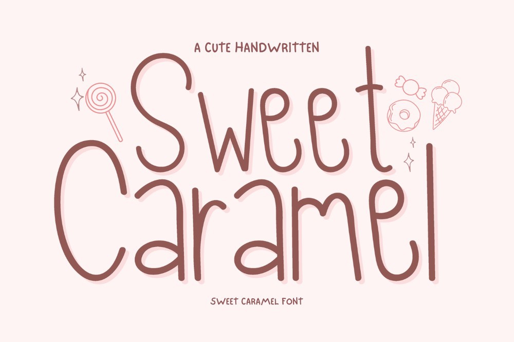 Font Sweet Caramel