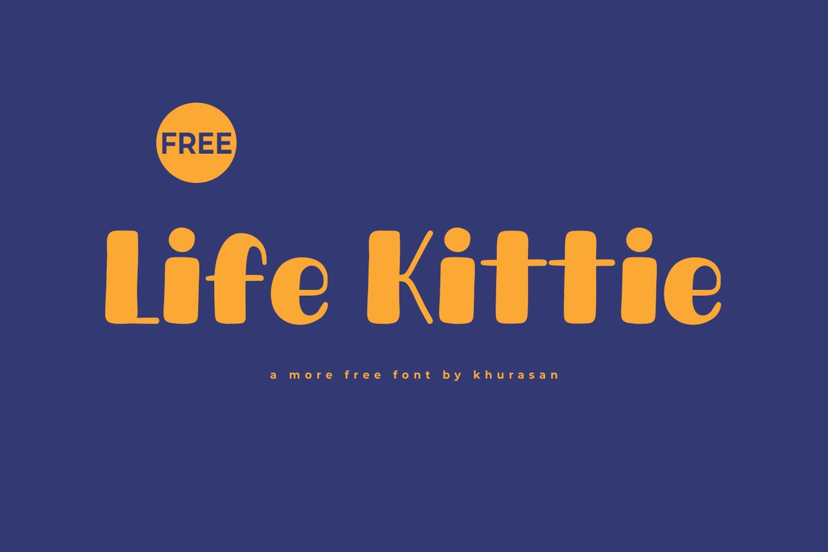 Font Life Kittie