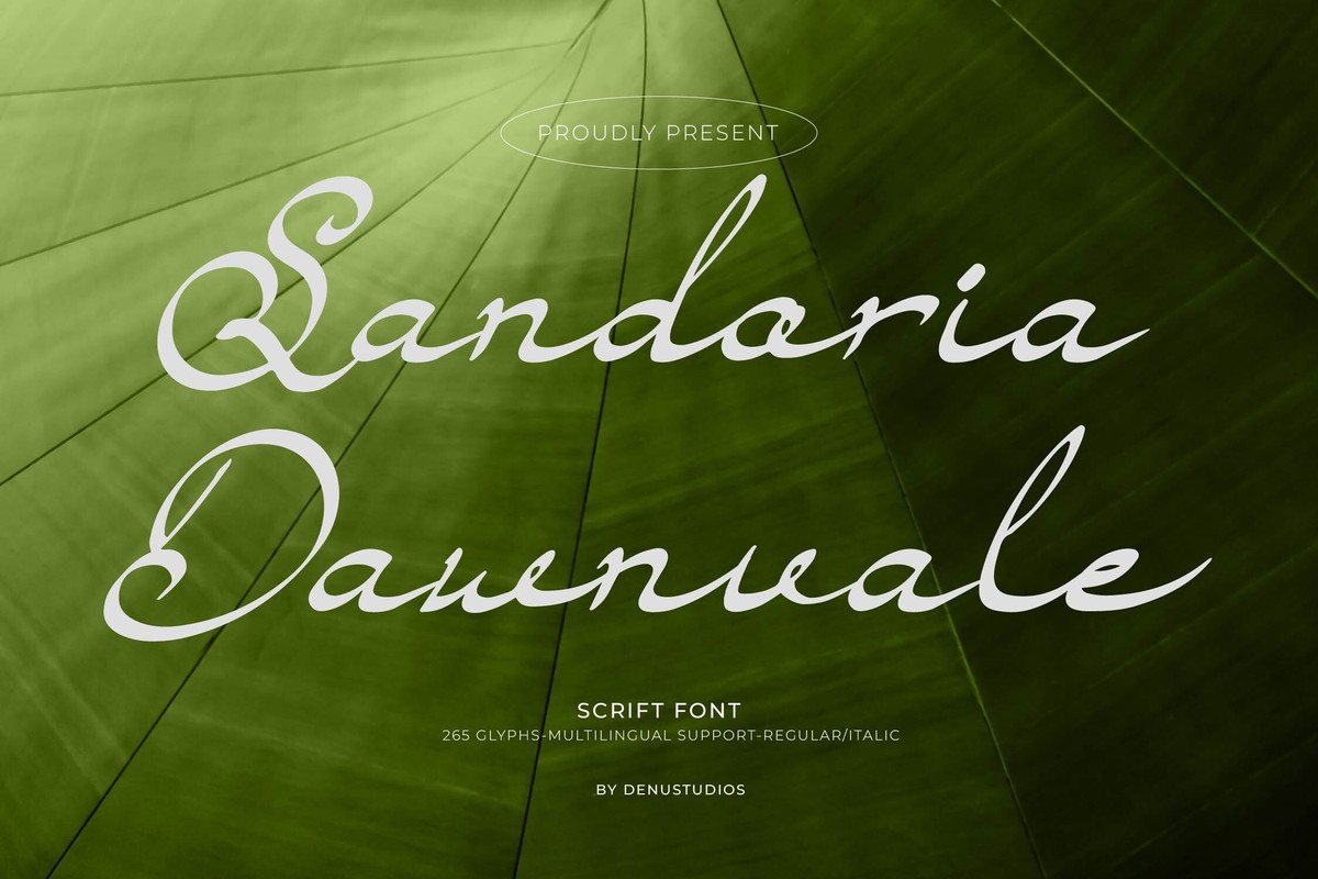 Font Sandoria Dawnvale