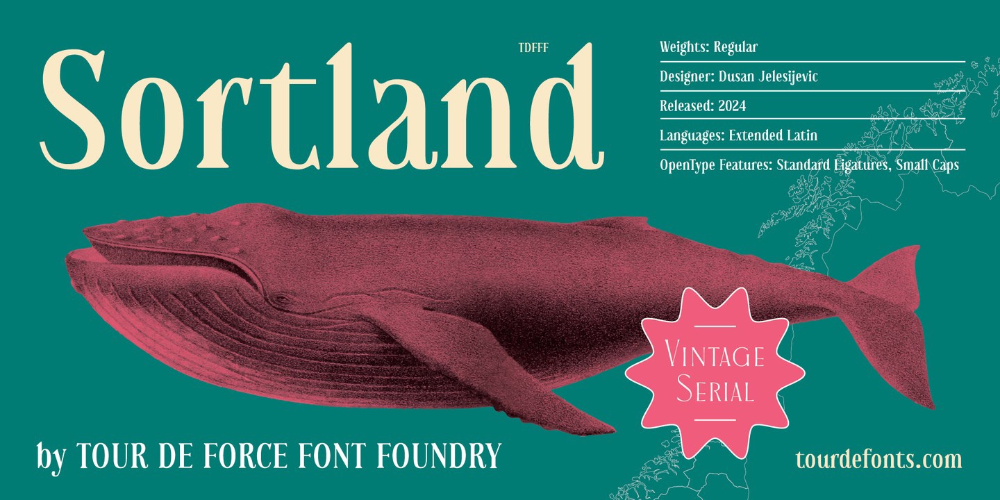 Font Sortland