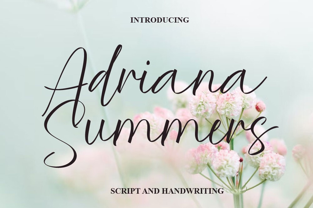 Font Adriana Summers