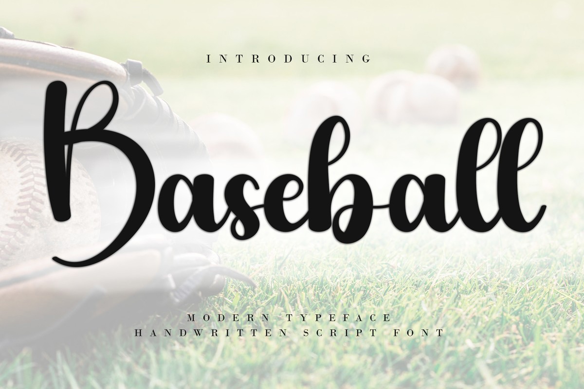 Font Baseball