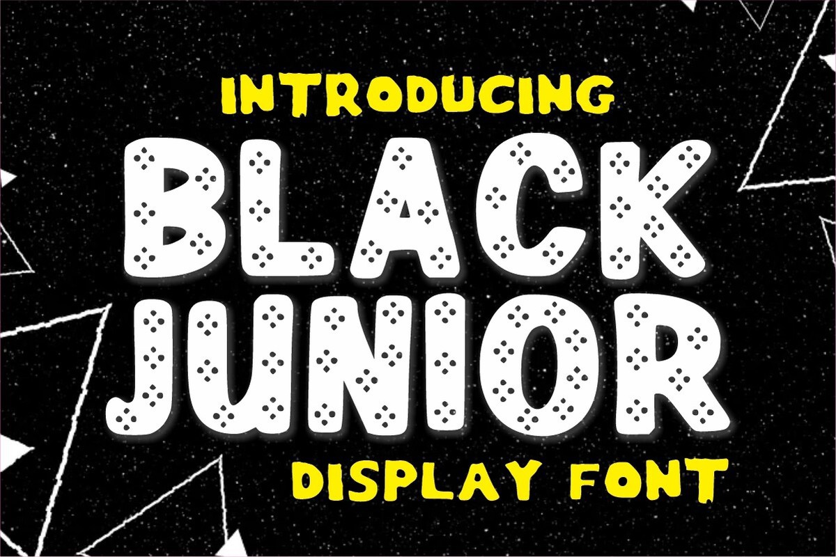 Font Blackjunior