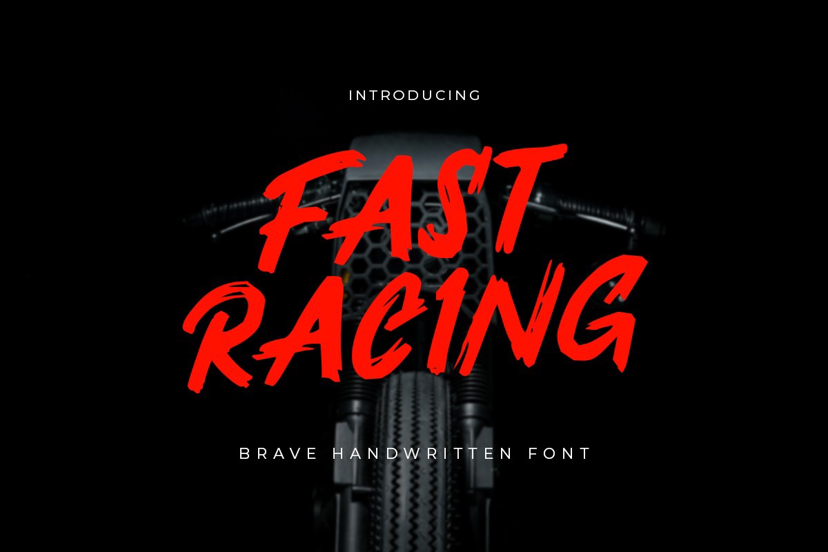 Font Fast Racing