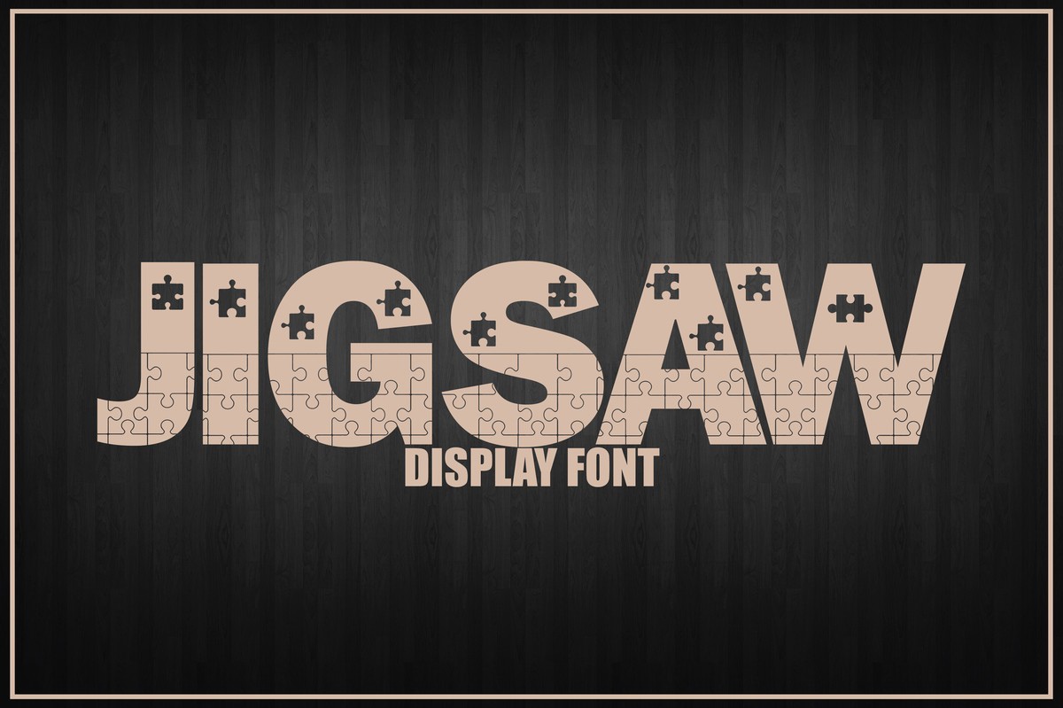 Font Jigsaw