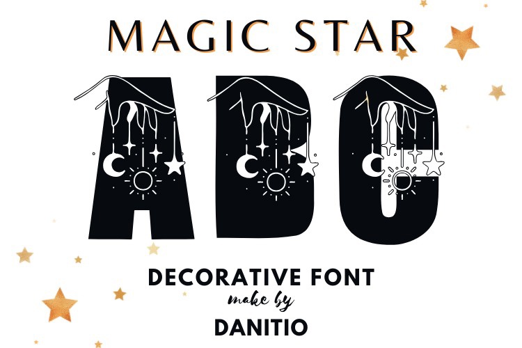 Font Magic Star