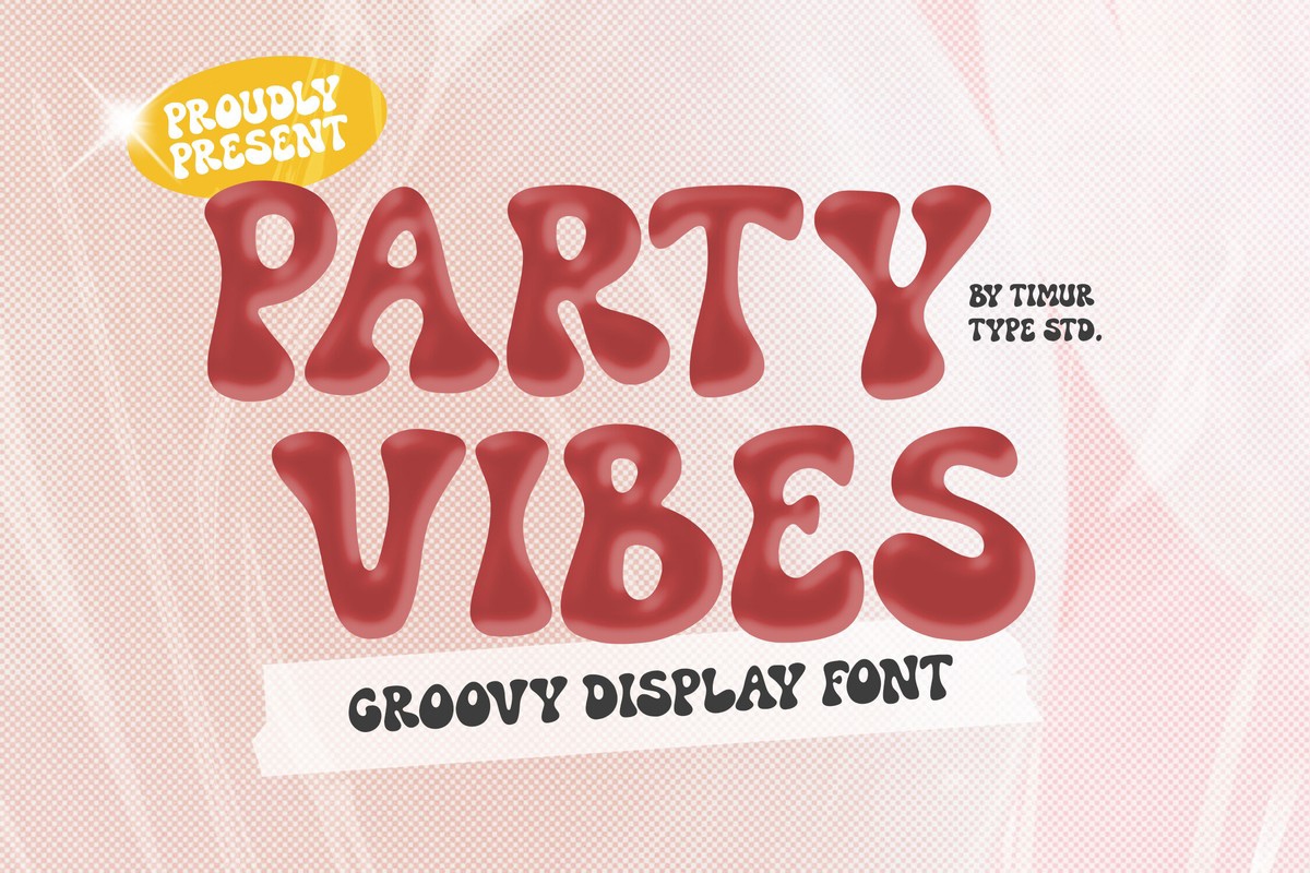 Font Party Vibes