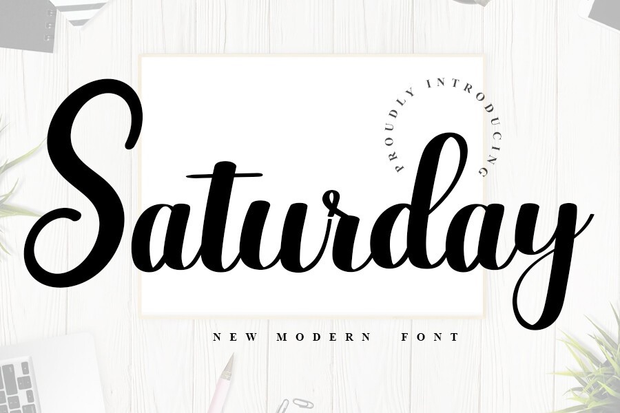 Font Saturday