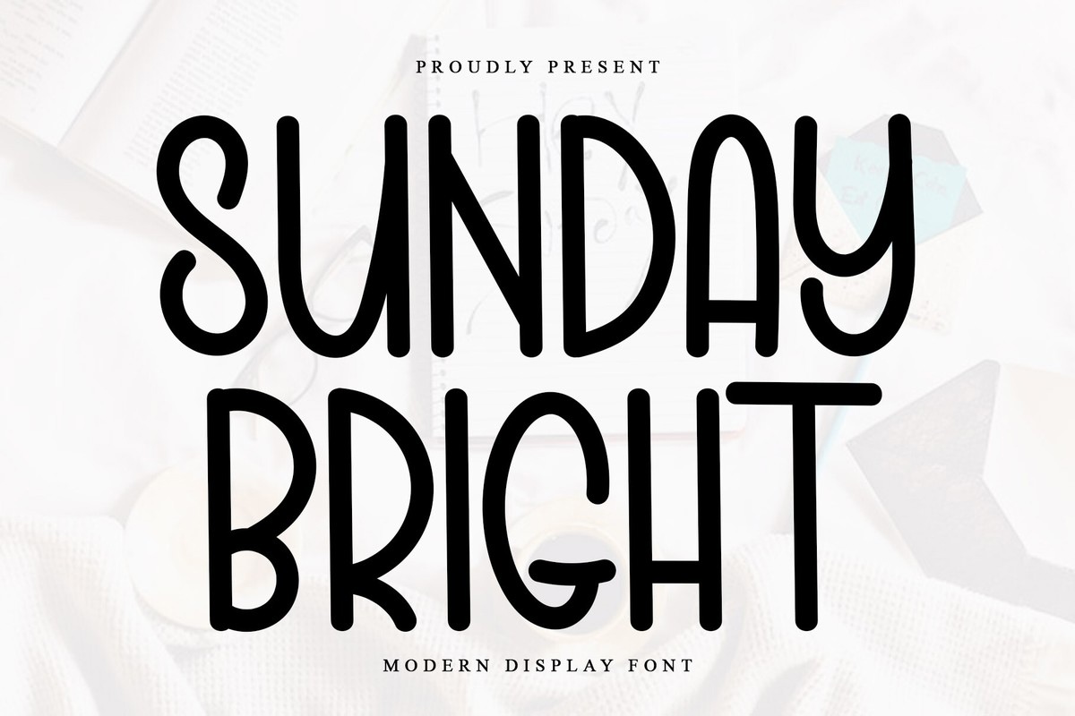 Font Sunday Bright