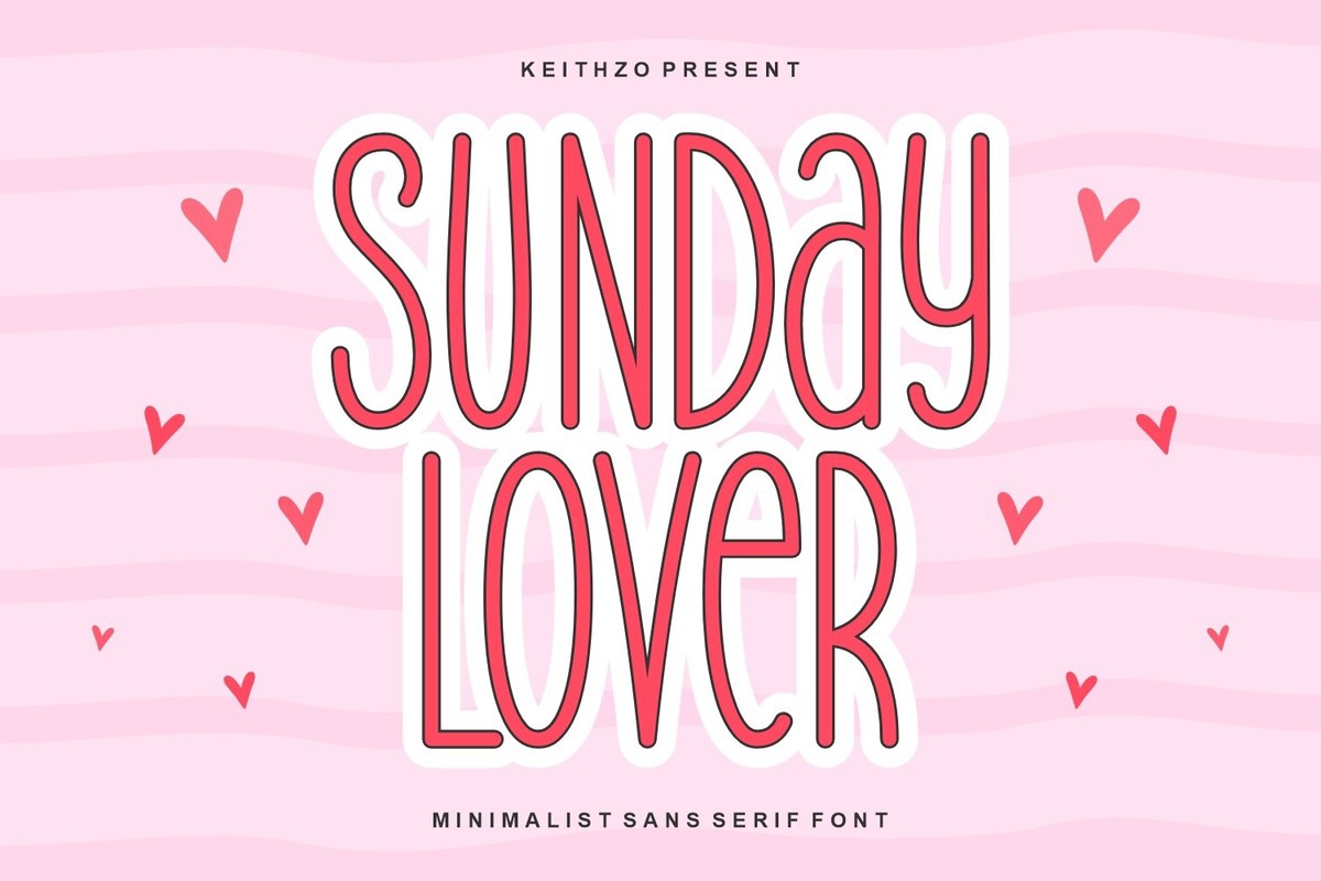 Font Sunday Lover