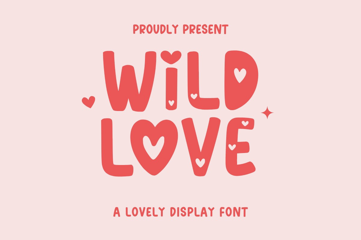 Font Wild Love: descargar e instalar en el WEB sitio