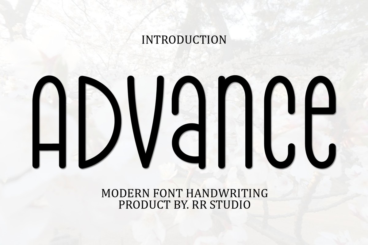 Font Advance