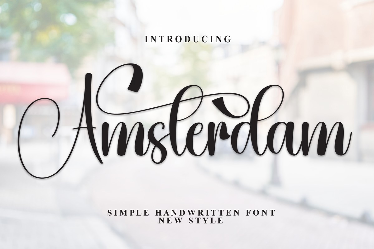 Font Amsterdam