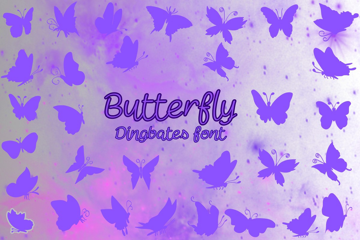 Font Buttеrfly