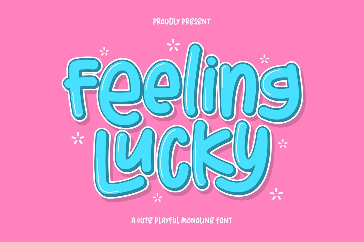 Font Feeling Lucky