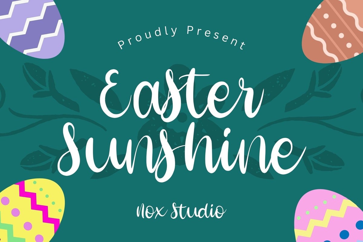 Font Easter Sunshine