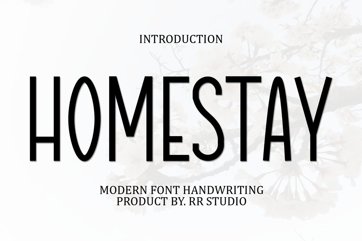 Font Homestay