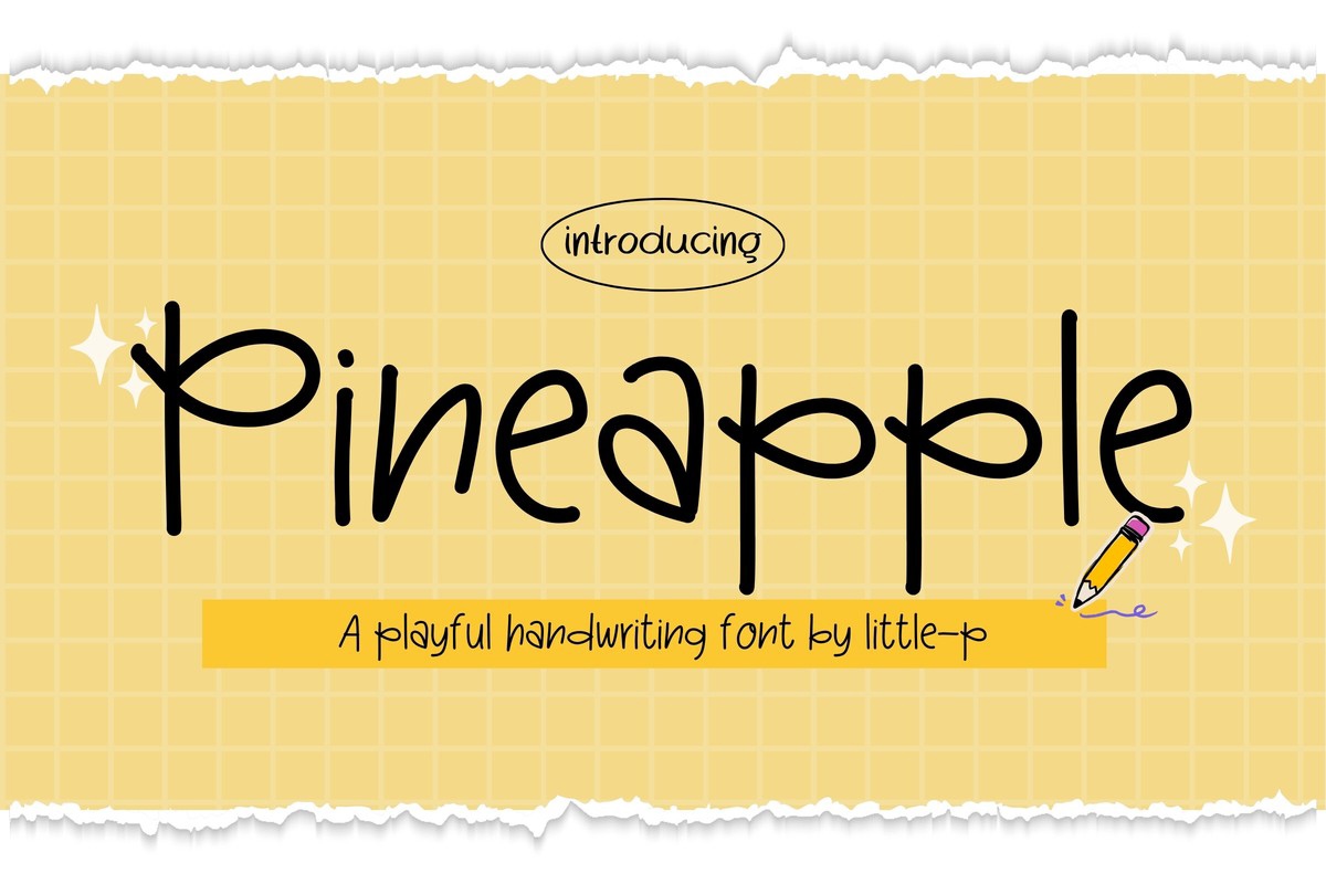 Font Pinеapple