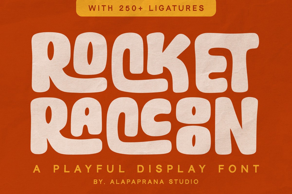 Font Rocket Raccoon