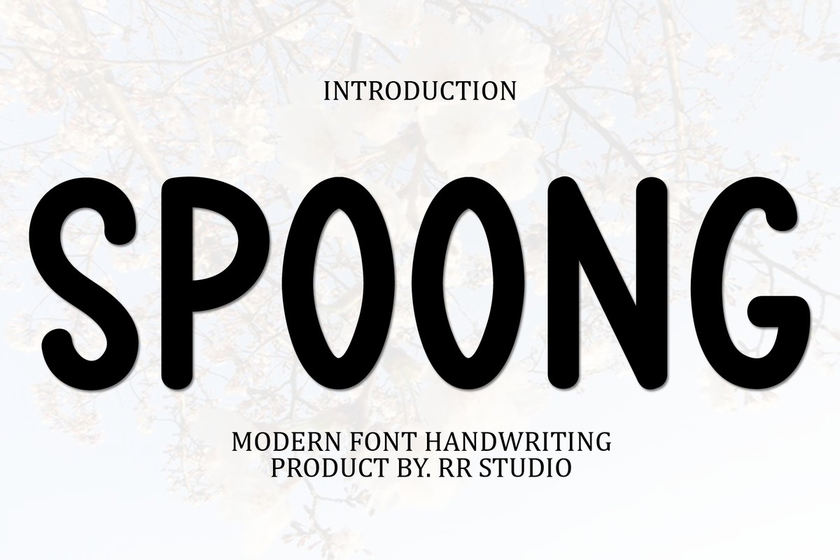 Font Spoong