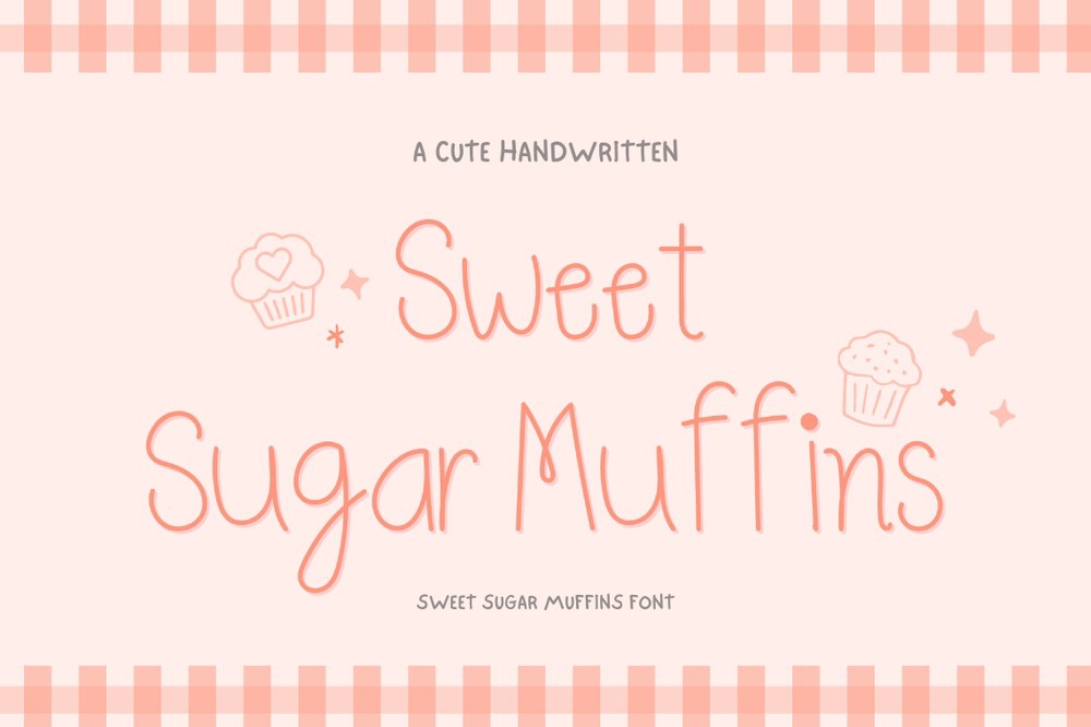 Font Sweet Sugar Muffins