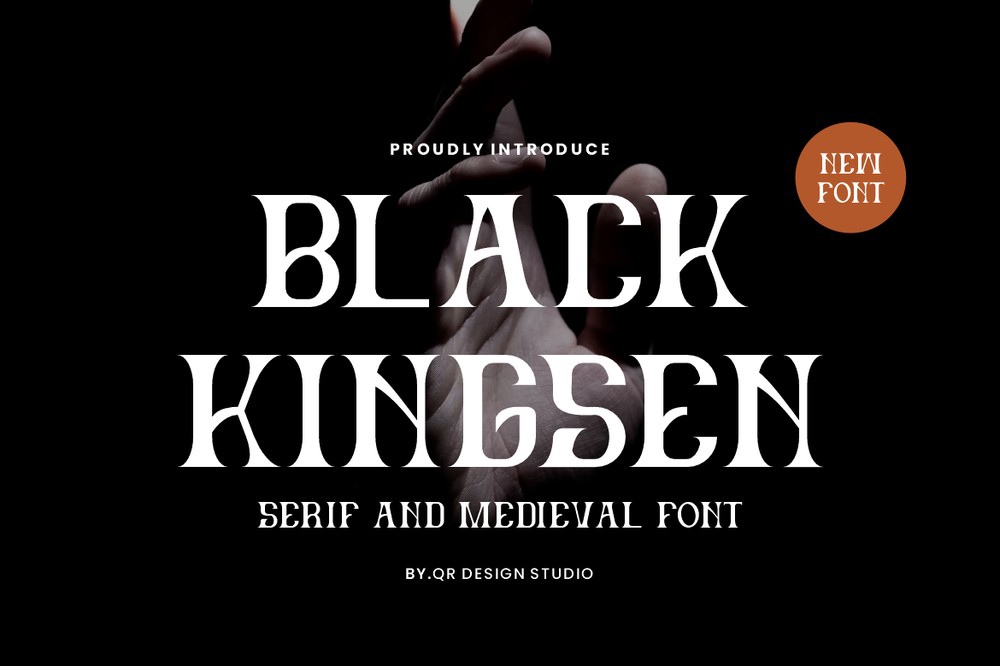 Font Black Kingsen